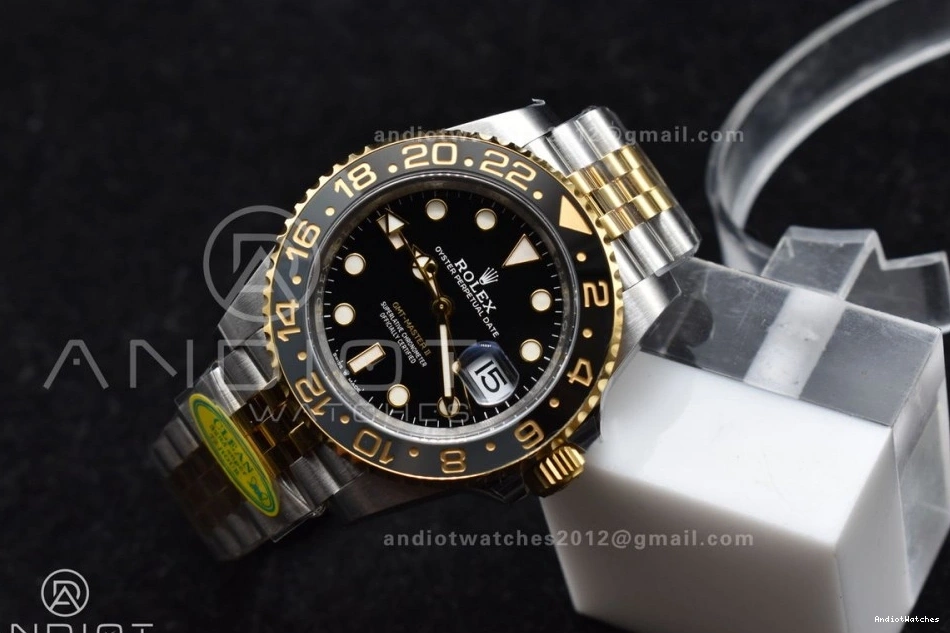 859 on GMT CHS Jubilee Dial Clean 126713 DD3285 Black Master Bracelet Chic II 1:1 Best GRNR Edition 1213